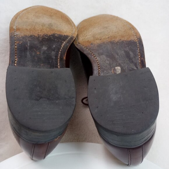 John White Lyon Derby Brown Leather Shoes Mens Size 7 (Made in England) - Picture 14 of 14